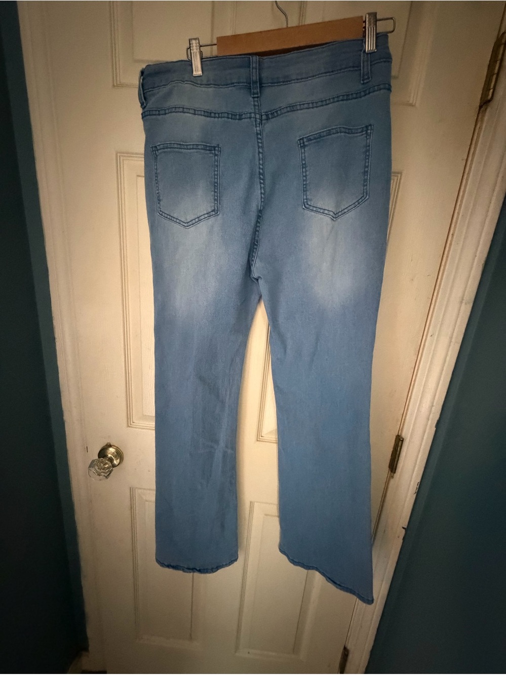 Women’s Blue Denim Stretch Jeans - Unknown Brand